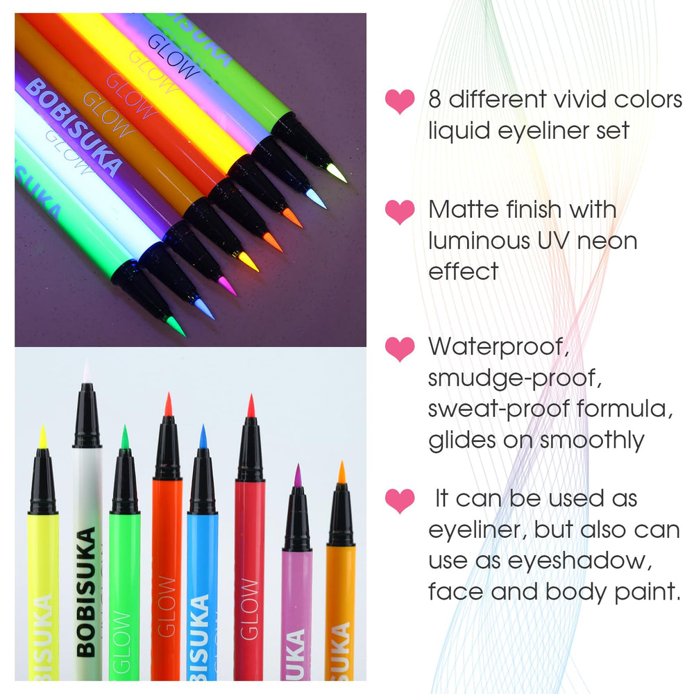 BOBISUKA swatches on arm demonstrating bright, pigmented colors