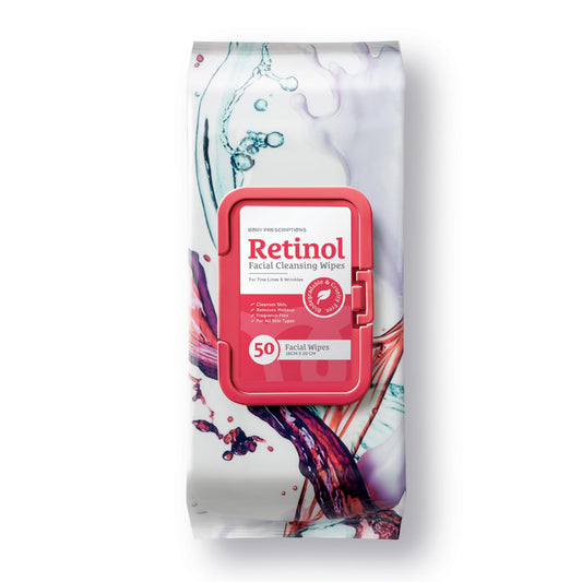Body Prescriptions front pack shot showing resealable lid and 50-count for easy travel