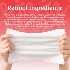Body Prescriptions ingredient and usage label detail emphasizing retinol inclusion