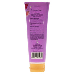 Bodycology cream texture on hand being spread for visible moisturization benefit