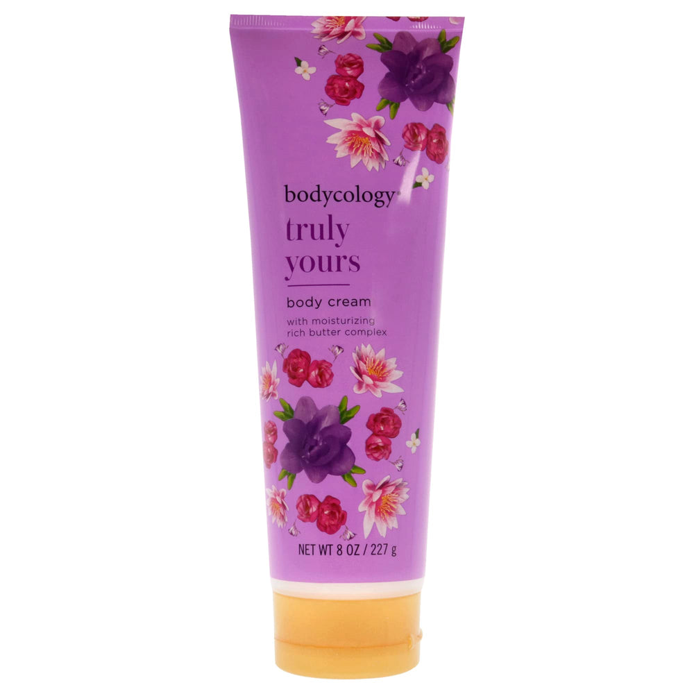 Bodycology tub front packaging showing label and scent for easy identification and purchase