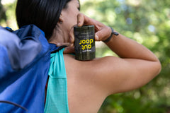 BodyGlide applied to runner's thighs preventing chafing during activity