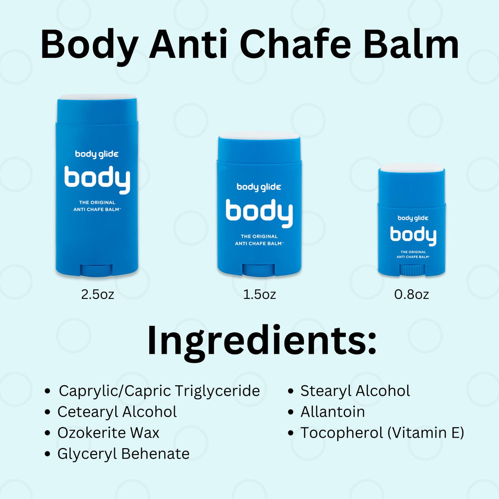 BodyGlide used by runner outdoors demonstrating long-lasting protection