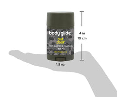 BodyGlide texture detail highlighting dry finish and no-grease benefit