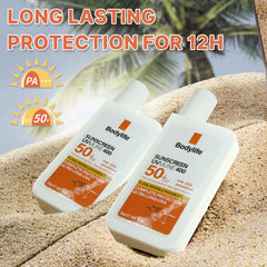 Bodylife cream texture close-up showing quick-absorbing finish