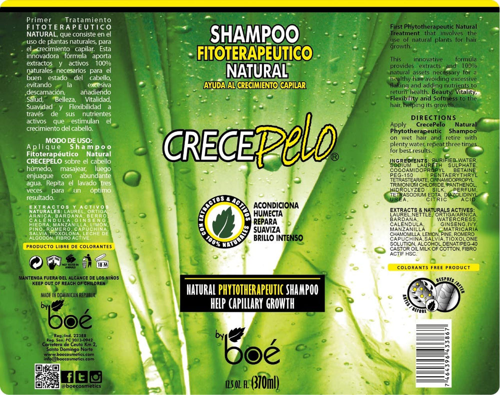 BOÉ COSMETICS shampoo texture cream demonstrating rich lather benefit