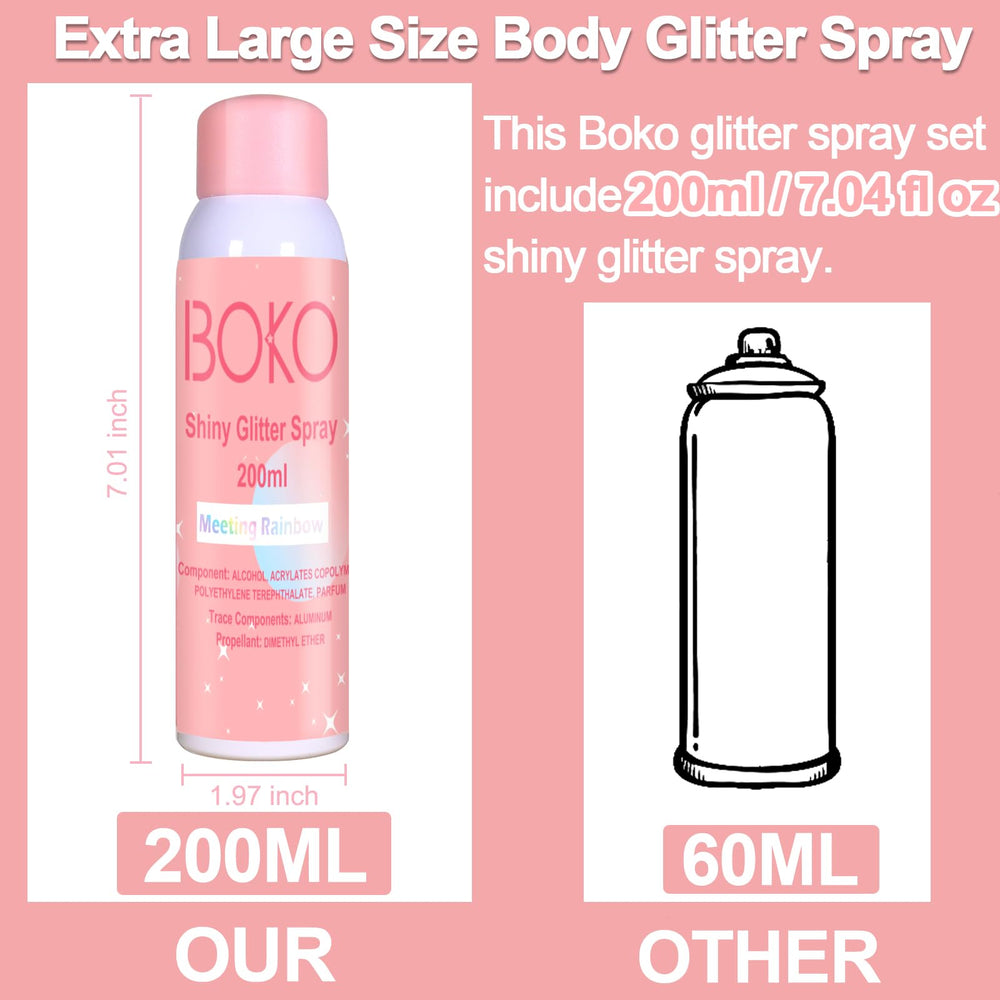 Boko hair application before and after showing instant shine benefit