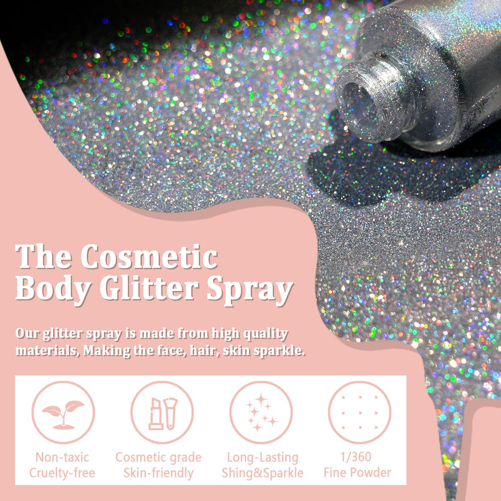 Boko close-up of nozzle and pink airsac demonstrating easy, controlled glitter application