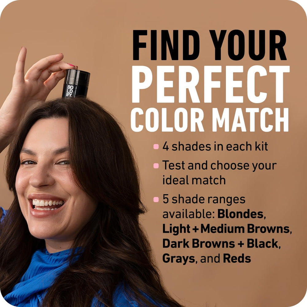 Boldify fiber texture close-up highlighting natural finish