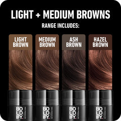 Boldify fiber texture close-up showing fine plant-based strands for natural blending benefit