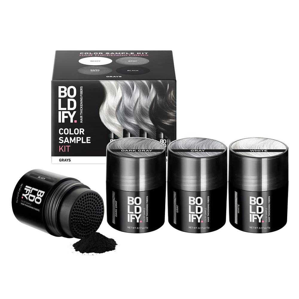 Boldify front packaging sample kit shows compact, travel-friendly benefits