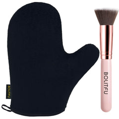 BOLITFU mitt front view showing full coverage and neat finish