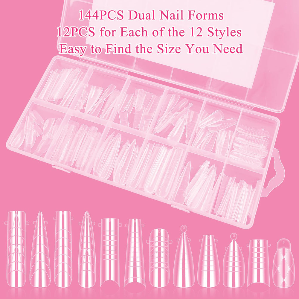 BOMOQING professional-grade nail files, brush and cuticle trimmers for smooth finish