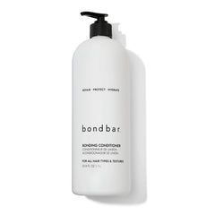 Bondbar front label on 33.8 fl oz bottle showing product identity and benefits