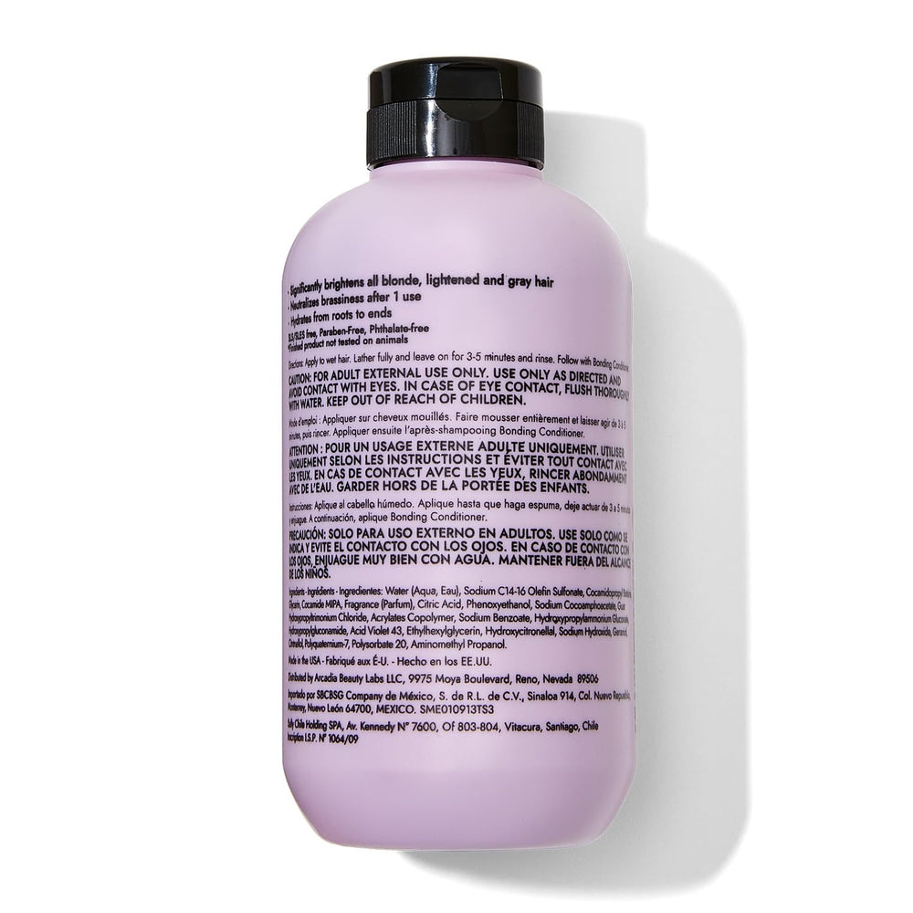Bondbar 8 fl oz bottle in hand to show true product size