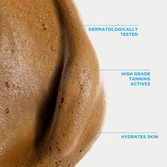 Bondi Sands mitt in hand demo protecting skin and preventing stained hands