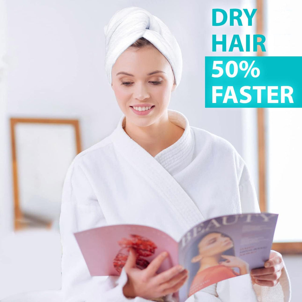 BONDI HOME & SPA close-up of microfiber weave highlighting fast-absorbency