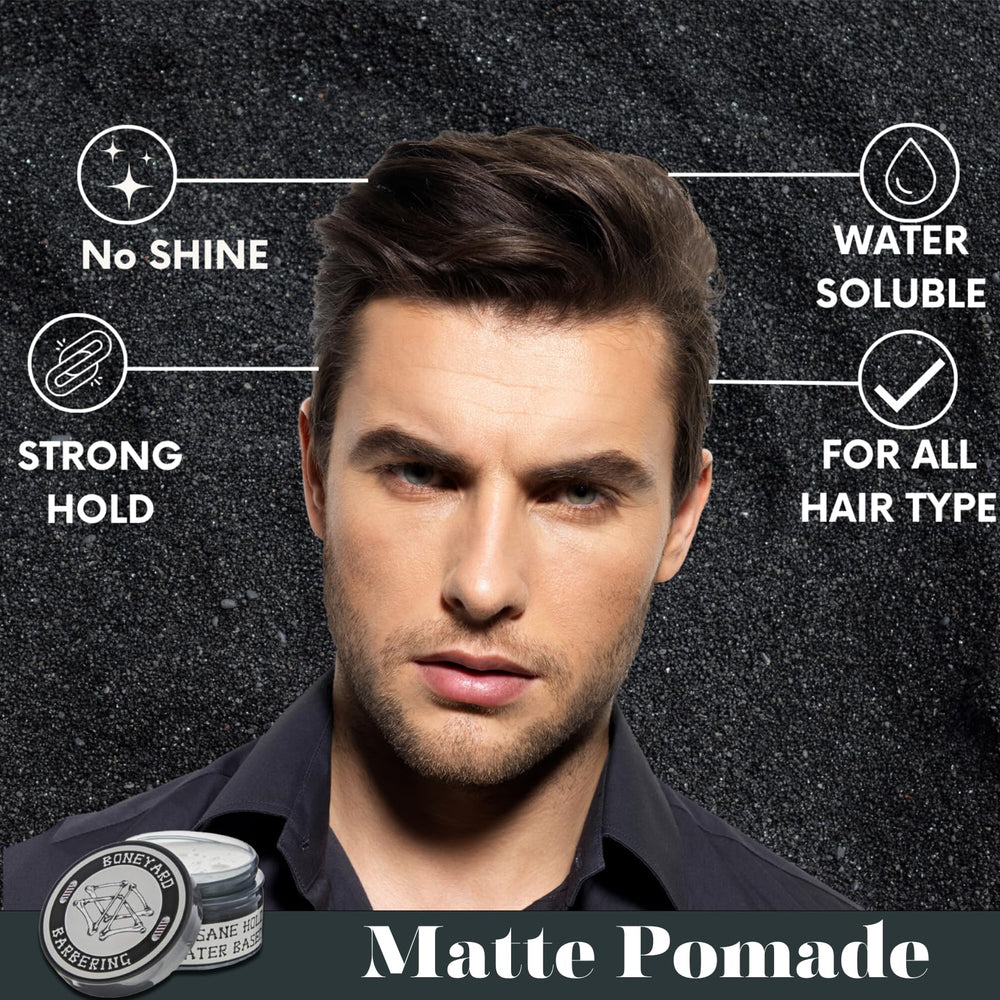 boneyard barbering in hand application demonstrating easy spread and styling