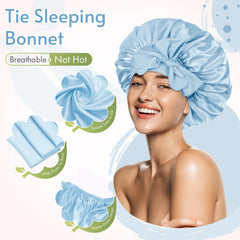 BONNET QUEEN satin lining detail protecting hair moisture and shine