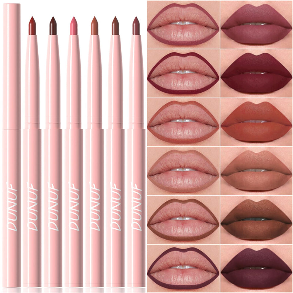 BONNIE CHOICE front packaging showing six retractable lip liners, convenient travel set
