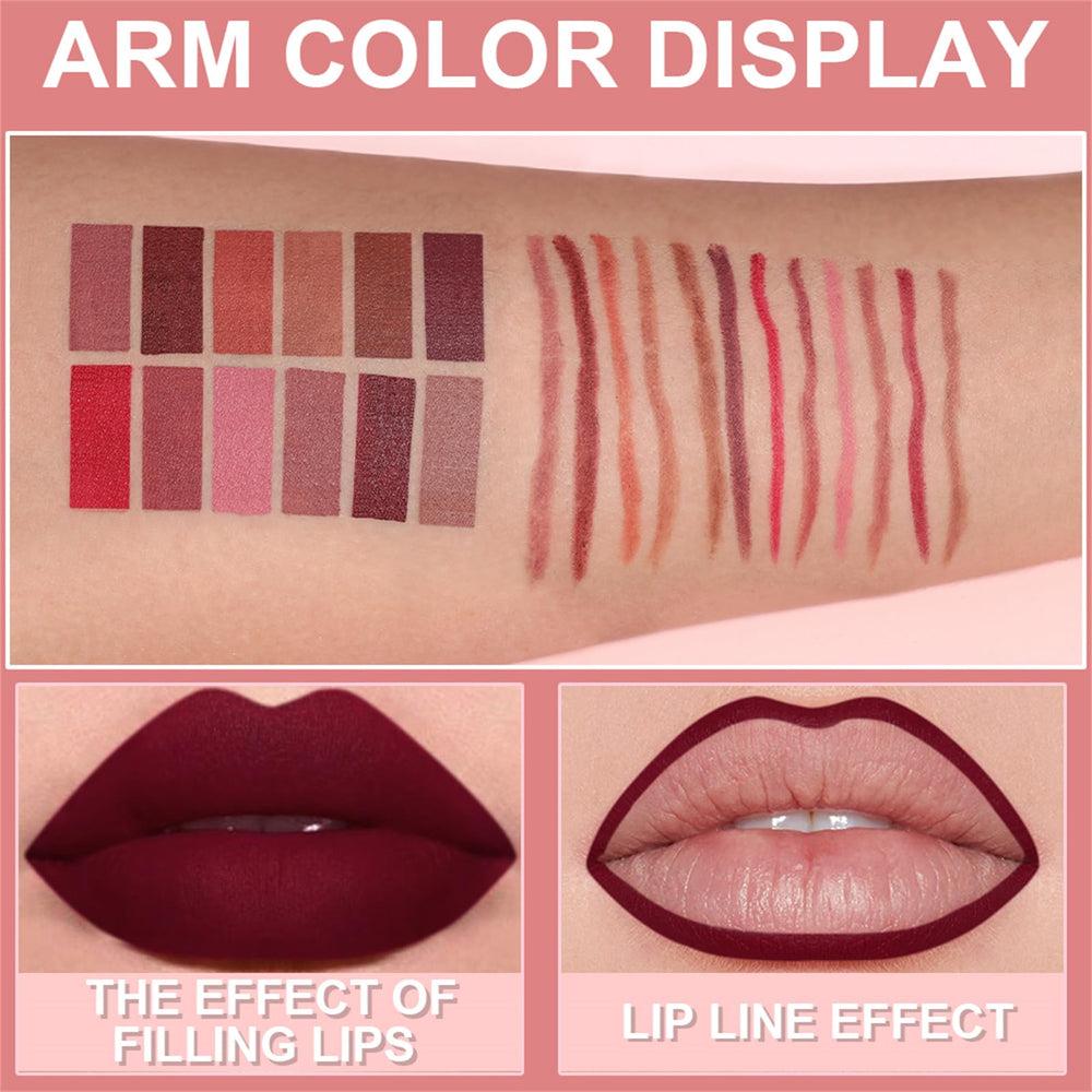 BONNIE CHOICE arm swatches illustrating true pigment payoff for shade selection