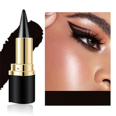 BONNIE CHOICE black gel swatch on skin showing rich matte payoff