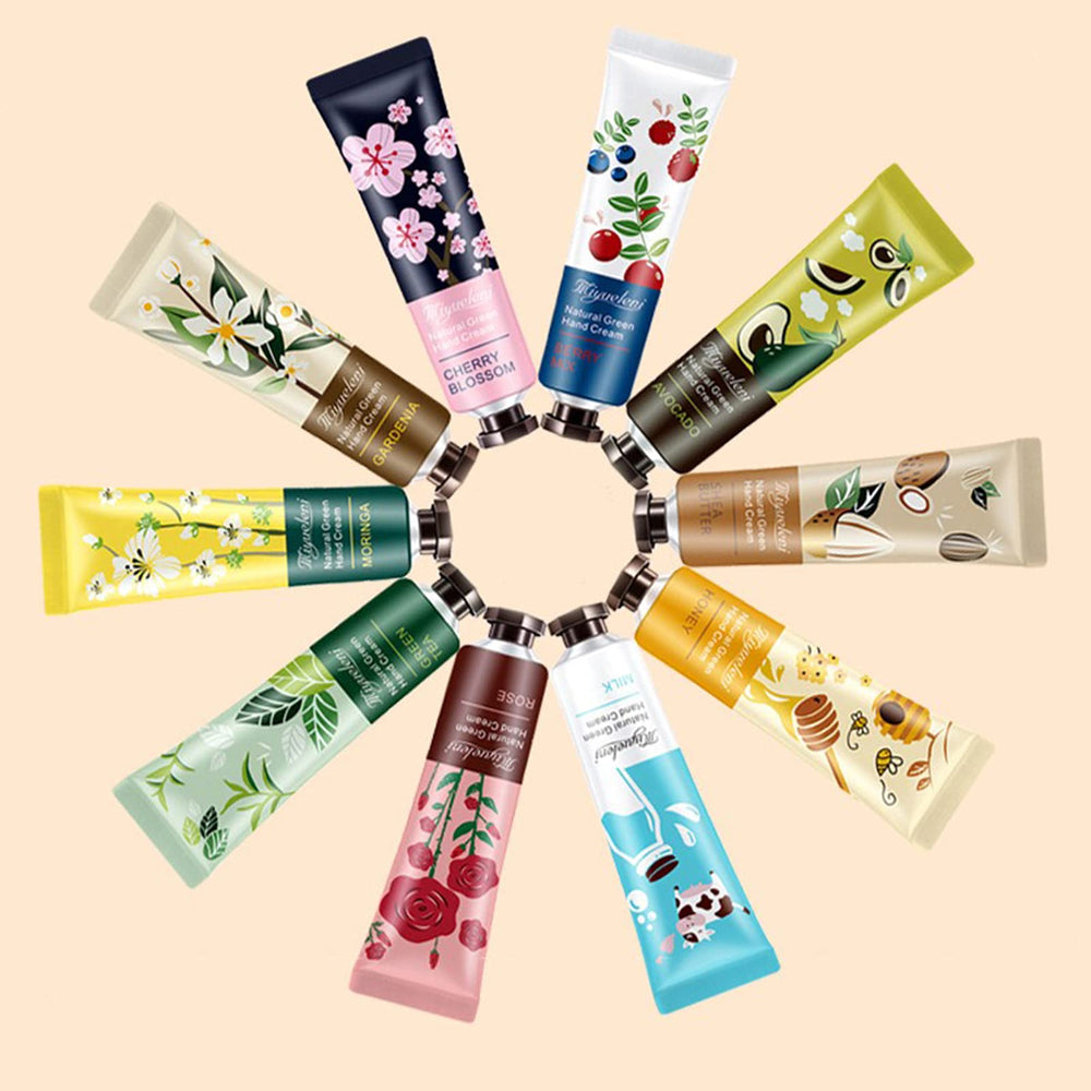 BONNIESTORE lifestyle image of raised hands scented and moisturized after application