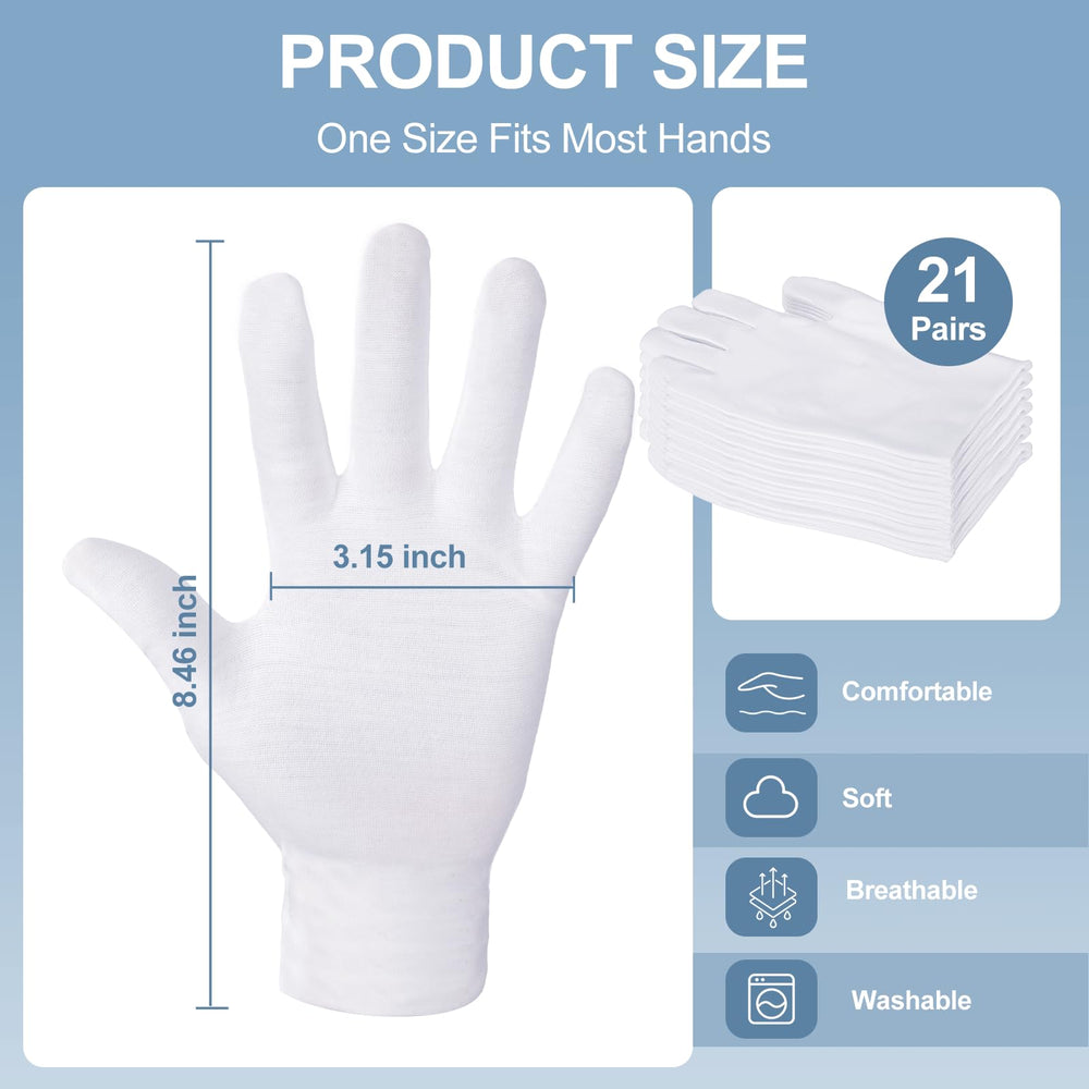 BONXAXK gloves worn during morning skincare, keeps moisturizer in place