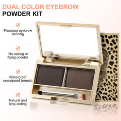 Boobeen compact with mirror displayed for on-the-go brow touch-ups