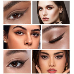 Boobeen eyeliner inside a makeup bag lifestyle scene for convenience benefit