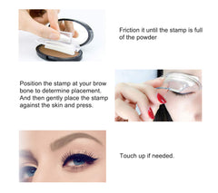 Boobeen powder texture close-up showing smooth pigment for even coverage