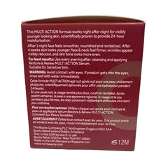 Boots No7 cream applied on skin close-up for smooth appearance