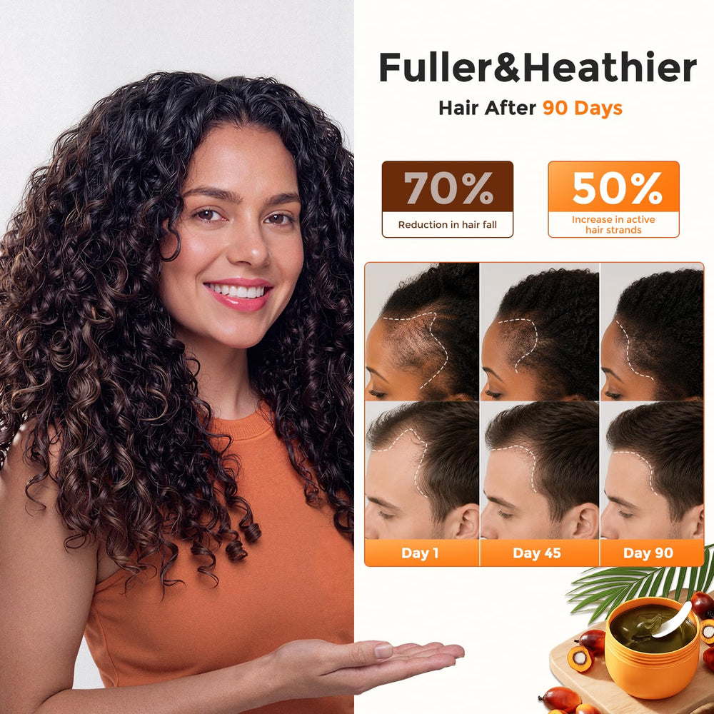 BORMSI scalp massage application demonstrating improved circulation benefit