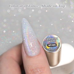 Born Pretty application brush spreading smooth gel for even coverage and less bubbling