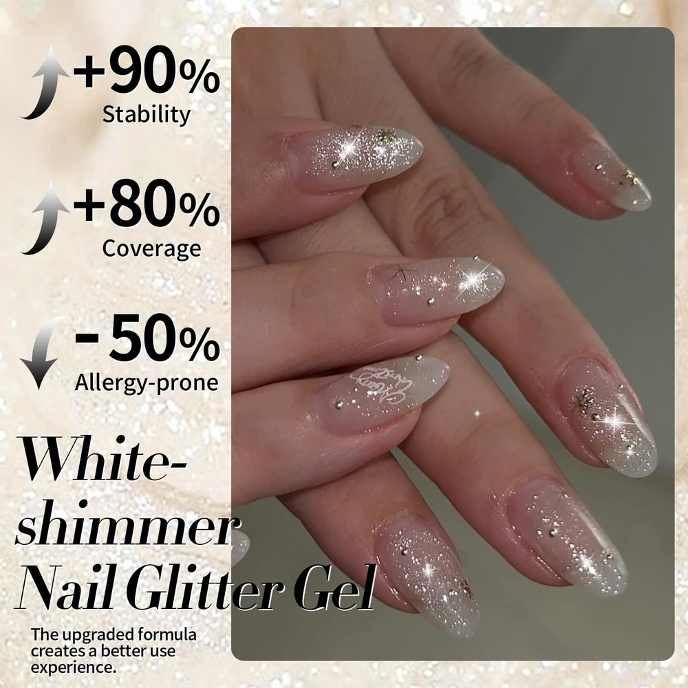 Born Pretty application in hand showing smooth spread and coverage
