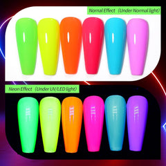 Born Pretty application in salon setting with professional lamp for quick curing