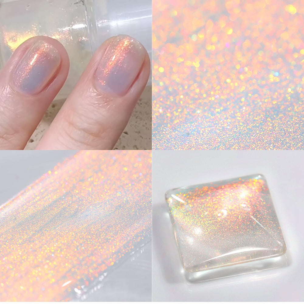 Born Pretty brush applying gel polish with smooth even coverage benefit