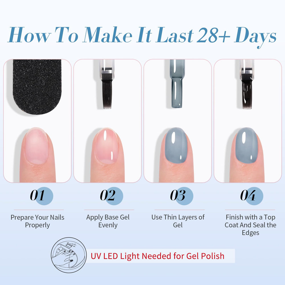 Born Pretty beach lifestyle manicure shot showing ocean-inspired look benefit
