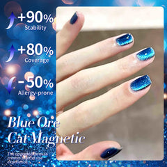 BORN PRETTY polish on nail in salon setting showing glossy professional result