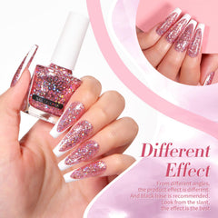 Born Pretty bottle held in hand to show 10ml compact size and portability