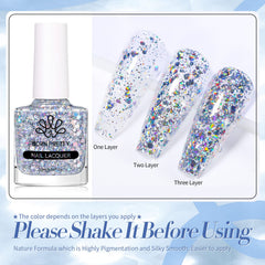 Born Pretty brush applying polish for smooth even coverage benefits