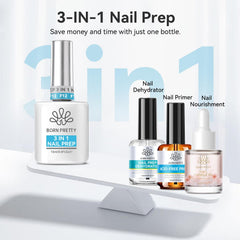 born pretty brush applying product to nail for stronger adhesion benefit