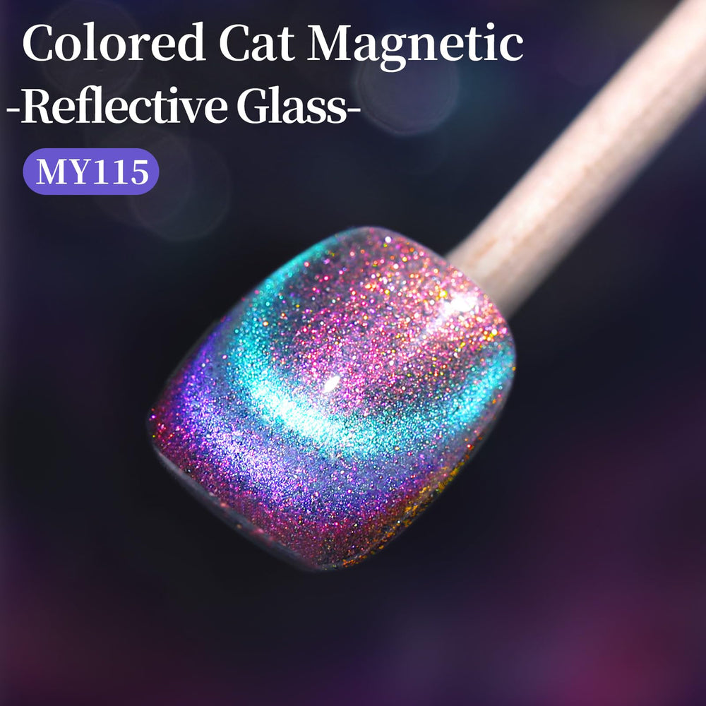 Born Pretty close-up of holographic glitter texture highlighting multi-dimensional sparkle benefit