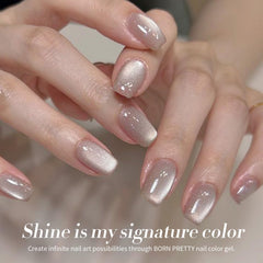 Born Pretty gel texture close-up highlighting smooth, pigmented finish