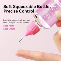 Born Pretty droplet on press-on nail demonstrating targeted application