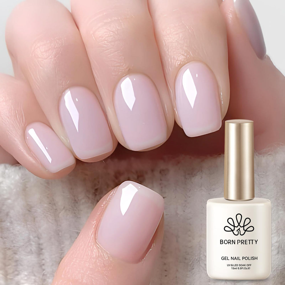 Born Pretty front label showing 15ml bottle and color for easy identification and gifting