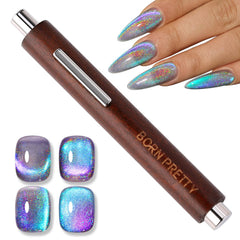 Born Pretty front view pen showing ergonomic shape and portability benefit