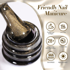 BORN PRETTY glitter detail capturing reflective particles for subtle sparkle