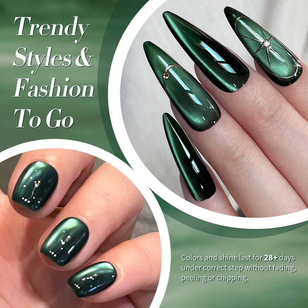 Born Pretty glossy finish detail highlighting silky, high-gloss surface for polished nails