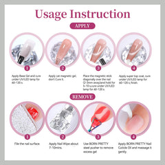 Born Pretty finished glossy manicure on hand showing salon-quality shine